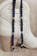Bethany's Blue Tigers Eye Necklace-Chain Necklaces-Rae Collective, Women's Online Fashion Boutique Located in Phoenix, Arizona (Scottsdale Area)