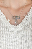 Adelaide's Bow Necklace-Chain Necklaces-Rae Collective, Women's Online Fashion Boutique Located in Phoenix, Arizona (Scottsdale Area)
