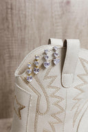 Crystal Heart Drop Earrings-Stud Earrings-Rae Collective, Women's Online Fashion Boutique Located in Phoenix, Arizona (Scottsdale Area)