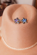 Jumbo Star Slab Stud Earrings-Stud Earrings-Rae Collective, Women's Online Fashion Boutique Located in Phoenix, Arizona (Scottsdale Area)