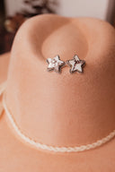 Jumbo Star Slab Stud Earrings-Stud Earrings-Rae Collective, Women's Online Fashion Boutique Located in Phoenix, Arizona (Scottsdale Area)