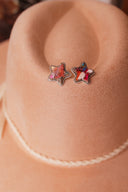 Jumbo Star Slab Stud Earrings-Stud Earrings-Rae Collective, Women's Online Fashion Boutique Located in Phoenix, Arizona (Scottsdale Area)