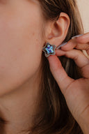 Jumbo Star Slab Stud Earrings-Stud Earrings-Rae Collective, Women's Online Fashion Boutique Located in Phoenix, Arizona (Scottsdale Area)
