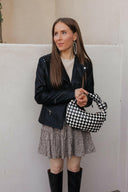 Coalition LA Studded Classic Moto Faux Leather Jacket-Jackets-Rae Collective, Women's Online Fashion Boutique Located in Phoenix, Arizona (Scottsdale Area)