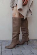 The Lexington Boot- Taupe - PREORDER SHIPS 11/30-Boots-Rae Collective, Women's Online Fashion Boutique Located in Phoenix, Arizona (Scottsdale Area)