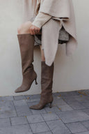 The Lexington Boot- Taupe - PREORDER SHIPS 11/30-Boots-Rae Collective, Women's Online Fashion Boutique Located in Phoenix, Arizona (Scottsdale Area)