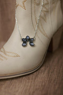 Little Horseshoe Stone Necklace-Chain Necklaces-Rae Collective, Women's Online Fashion Boutique Located in Phoenix, Arizona (Scottsdale Area)