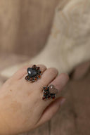 Multi Amber Heart Rings-Rings-Rae Collective, Women's Online Fashion Boutique Located in Phoenix, Arizona (Scottsdale Area)