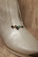Red Tigers Eye & Mine 8 Necklaces-Chain Necklaces-Rae Collective, Women's Online Fashion Boutique Located in Phoenix, Arizona (Scottsdale Area)