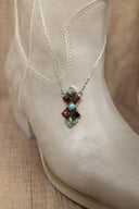 Red Tigers Eye & Mine 8 Necklaces-Chain Necklaces-Rae Collective, Women's Online Fashion Boutique Located in Phoenix, Arizona (Scottsdale Area)