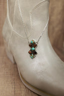 Red Tigers Eye & Mine 8 Necklaces-Chain Necklaces-Rae Collective, Women's Online Fashion Boutique Located in Phoenix, Arizona (Scottsdale Area)
