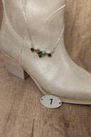 Red Tigers Eye & Mine 8 Necklaces-Chain Necklaces-Rae Collective, Women's Online Fashion Boutique Located in Phoenix, Arizona (Scottsdale Area)