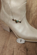 Red Tigers Eye & Mine 8 Necklaces-Chain Necklaces-Rae Collective, Women's Online Fashion Boutique Located in Phoenix, Arizona (Scottsdale Area)
