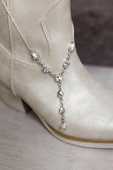 Krystal Krushed Stone Lariat Necklace-Chain Necklaces-Krush Kandy, Women's Online Fashion Boutique Located in Phoenix, Arizona (Scottsdale Area)
