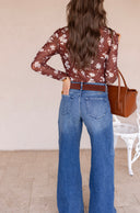 Secret Meadow Floral Mesh Top | Pre-Order