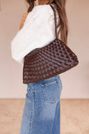 Luna Woven Shoulder Handbag | 2 Colors