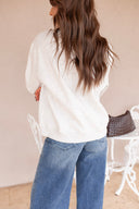 Chic Little Rodeo Embroidered Sweatshirt