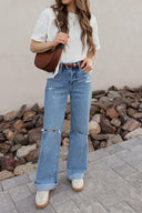MICA Wild & Free Wide Leg Jeans-Denim-Rae Collective, Women's Online Fashion Boutique Located in Phoenix, Arizona (Scottsdale Area)
