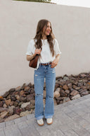 MICA Wild & Free Wide Leg Jeans-Denim-Rae Collective, Women's Online Fashion Boutique Located in Phoenix, Arizona (Scottsdale Area)