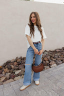MICA Wild & Free Wide Leg Jeans-Denim-Rae Collective, Women's Online Fashion Boutique Located in Phoenix, Arizona (Scottsdale Area)