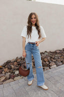 MICA Wild & Free Wide Leg Jeans-Denim-Krush Kandy, Women's Online Fashion Boutique Located in Phoenix, Arizona (Scottsdale Area)