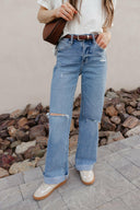 MICA Wild & Free Wide Leg Jeans-Denim-Krush Kandy, Women's Online Fashion Boutique Located in Phoenix, Arizona (Scottsdale Area)