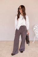 Free Spirit Mineral Wash Utility Pants