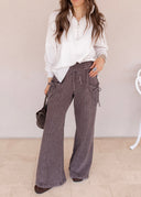 Free Spirit Mineral Wash Utility Pants