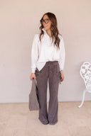 Free Spirit Mineral Wash Utility Pants