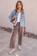 The Americana Classic Relaxed Oversized Denim Jacket