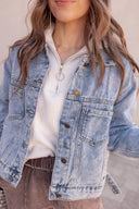 The Americana Classic Relaxed Oversized Denim Jacket