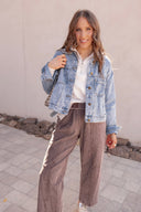 The Americana Classic Relaxed Oversized Denim Jacket