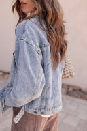 The Americana Classic Relaxed Oversized Denim Jacket