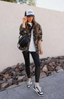 Outlands Oversized Camo Cargo Pocket Denim Jacket-Shackets-Rae Collective, Women's Online Fashion Boutique Located in Phoenix, Arizona (Scottsdale Area)
