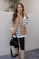 Adeline Saddle Crossbody Hand Bag-Purses & Bags-Rae Collective, Women's Online Fashion Boutique Located in Phoenix, Arizona (Scottsdale Area)