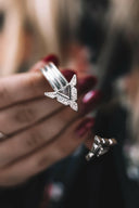 Double Arrow Stone Cuff-Chain Bracelets-Rae Collective, Women's Online Fashion Boutique Located in Phoenix, Arizona (Scottsdale Area)