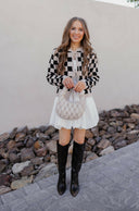 Poetic Ties Long Sleeve Checkered Cardigan-Cardigans-Rae Collective, Women's Online Fashion Boutique Located in Phoenix, Arizona (Scottsdale Area)