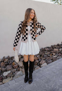 Poetic Ties Long Sleeve Checkered Cardigan-Cardigans-Rae Collective, Women's Online Fashion Boutique Located in Phoenix, Arizona (Scottsdale Area)