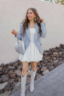 Chateau Chic Lapel Collar Blazer-Blazers-Rae Collective, Women's Online Fashion Boutique Located in Phoenix, Arizona (Scottsdale Area)
