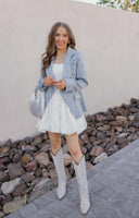 Chateau Chic Lapel Collar Blazer-Blazers-Rae Collective, Women's Online Fashion Boutique Located in Phoenix, Arizona (Scottsdale Area)