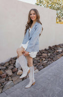 Chateau Chic Lapel Collar Blazer-Blazers-Rae Collective, Women's Online Fashion Boutique Located in Phoenix, Arizona (Scottsdale Area)