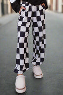 Street Check Vibes Checked Jogger Pants-Pants-Krush Kandy, Women's Online Fashion Boutique Located in Phoenix, Arizona (Scottsdale Area)
