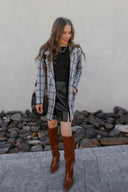 Notting Hill Lapel Collar Jacket-Jackets-Rae Collective, Women's Online Fashion Boutique Located in Phoenix, Arizona (Scottsdale Area)