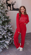 Just Jolly Corded Lounge Set-Loungewear-Rae Collective, Women's Online Fashion Boutique Located in Phoenix, Arizona (Scottsdale Area)