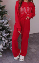 Just Jolly Corded Lounge Set-Loungewear-Rae Collective, Women's Online Fashion Boutique Located in Phoenix, Arizona (Scottsdale Area)