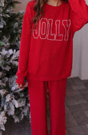 Just Jolly Corded Lounge Set-Loungewear-Rae Collective, Women's Online Fashion Boutique Located in Phoenix, Arizona (Scottsdale Area)