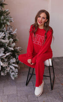Just Jolly Corded Lounge Set-Loungewear-Rae Collective, Women's Online Fashion Boutique Located in Phoenix, Arizona (Scottsdale Area)