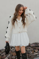 Mademoiselle Bow Sleeve Cardigan-Cardigans-Rae Collective, Women's Online Fashion Boutique Located in Phoenix, Arizona (Scottsdale Area)