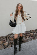 Mademoiselle Bow Sleeve Cardigan-Cardigans-Rae Collective, Women's Online Fashion Boutique Located in Phoenix, Arizona (Scottsdale Area)