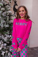 Merry Trees Lane Sequin Knit Sweater-Sweaters-Rae Collective, Women's Online Fashion Boutique Located in Phoenix, Arizona (Scottsdale Area)